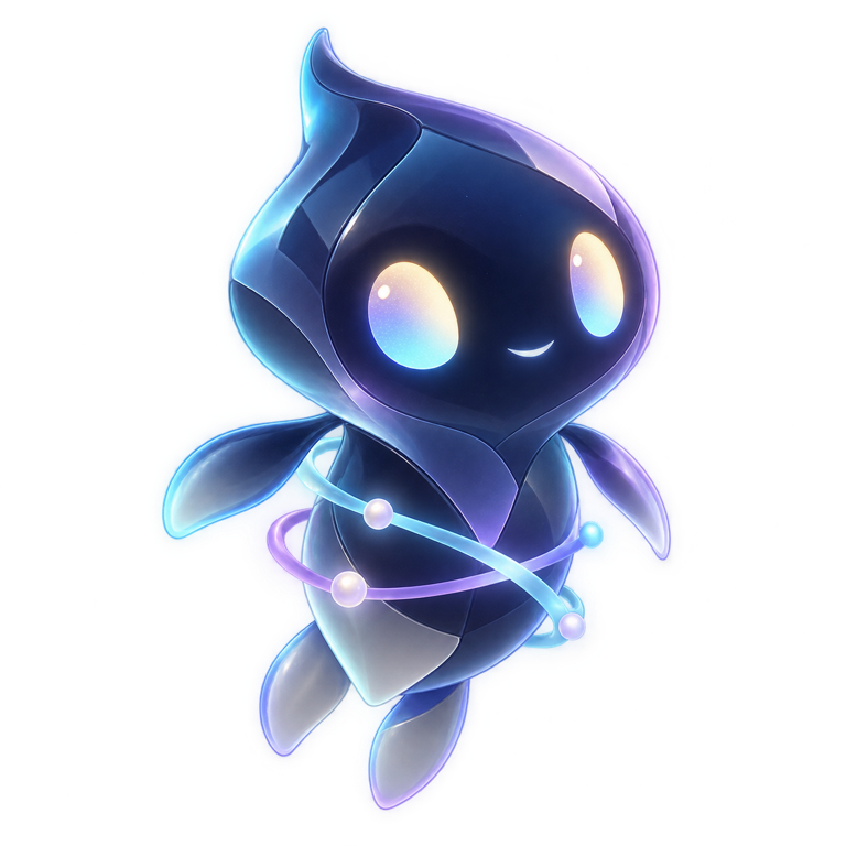 Helix's friendly, luminous helix-orbit companion